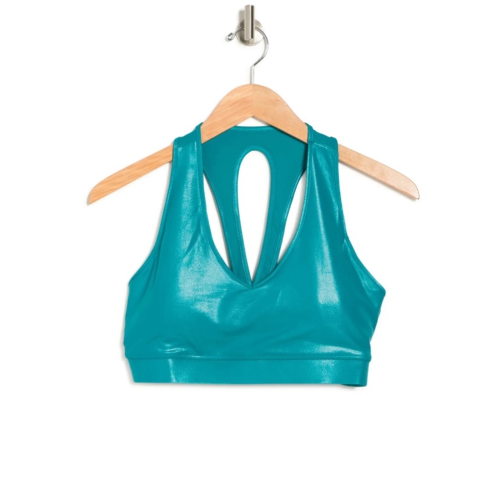 Carbon shine sports bra nwt